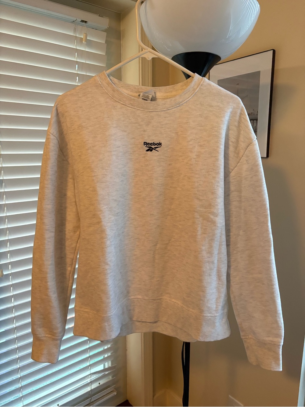 Reebok Women's Grey SET - Sweatshirt & Pants